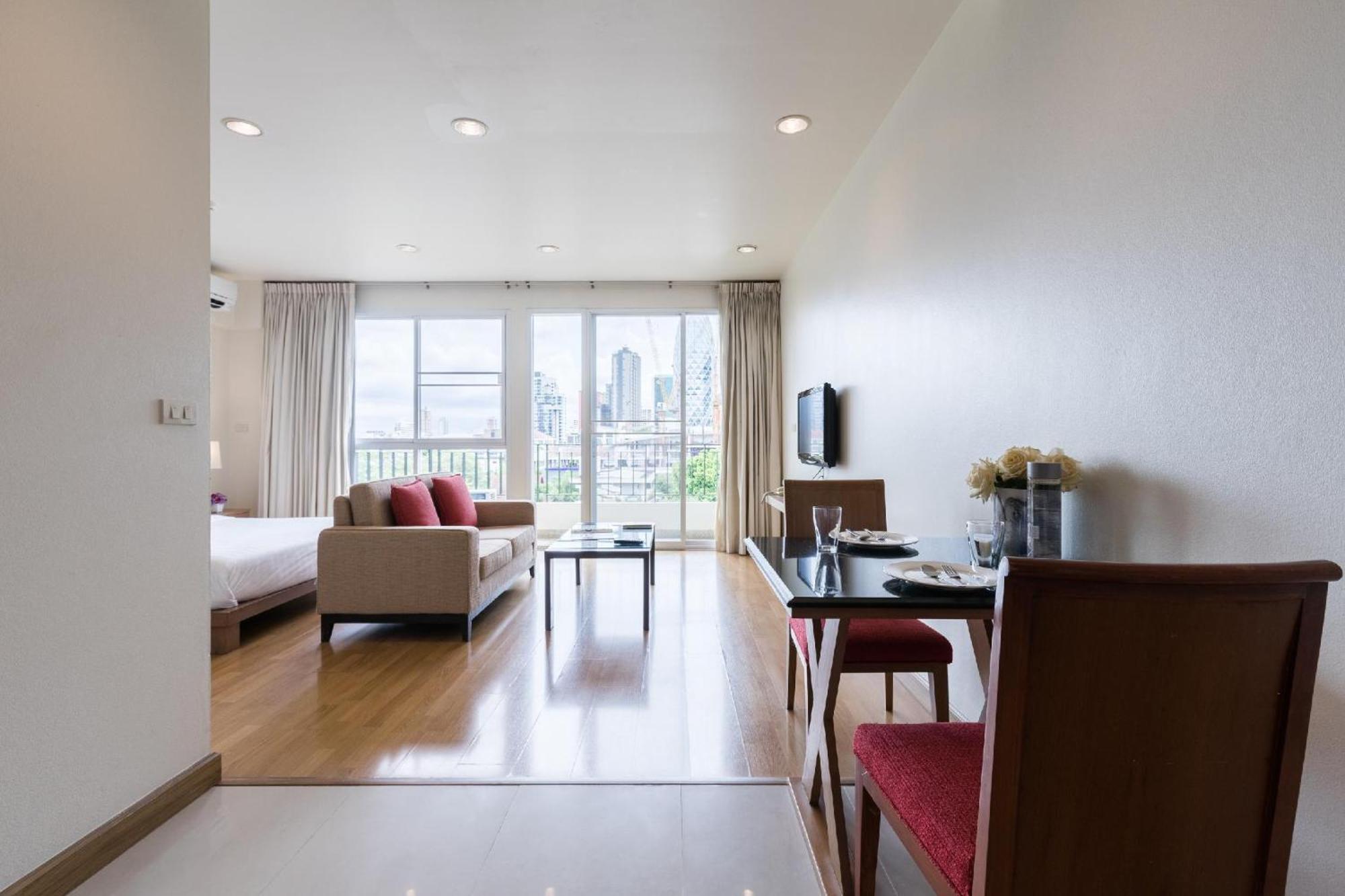 Aparthotel Bangkok Patio Bts Sanam Pao Esterno foto