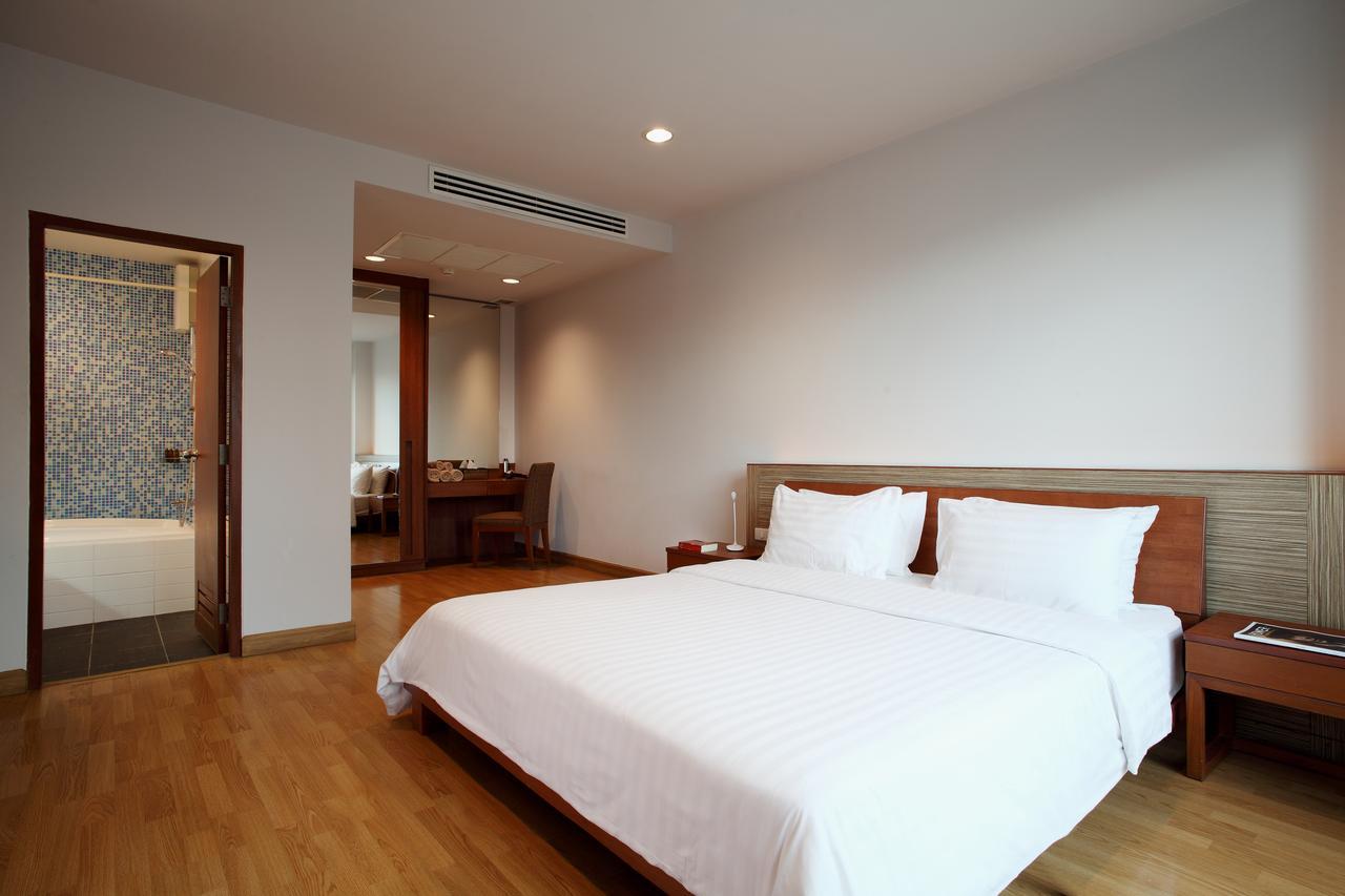Aparthotel Bangkok Patio Bts Sanam Pao Esterno foto